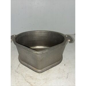 Vintage 1940's -Guardian Service -Cast Aluminum 10" Triangle Shape Cook Pot